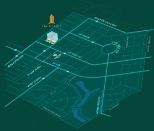 vị trí dự án midori park the glory